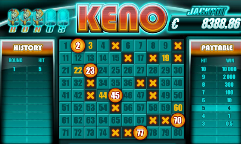 Game keno FM88